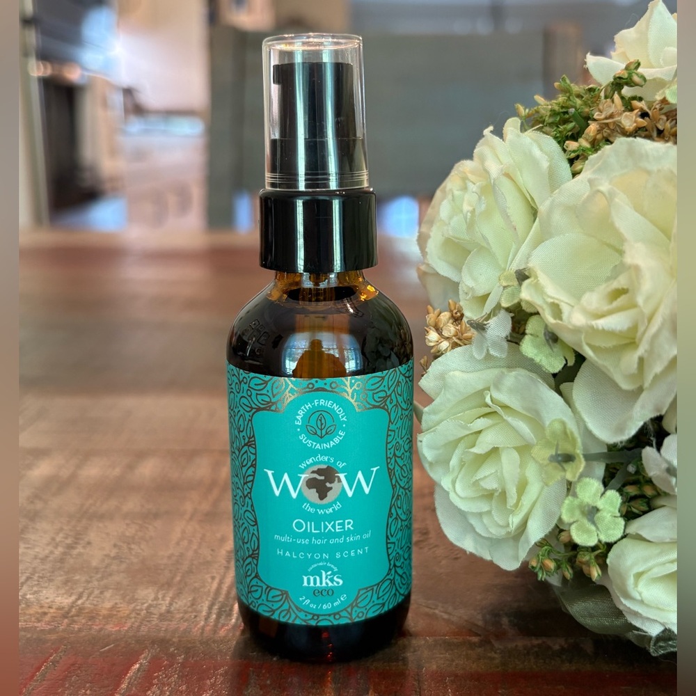 New MKS eco WOW OILIXER Multi-Use HAIR & SKIN OIL $28 Retail!